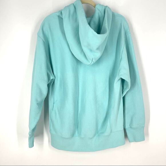 Champion Blue Hoodie Sweater Size XL Cotton Kangaroo Pockets - Picture 6 of 12